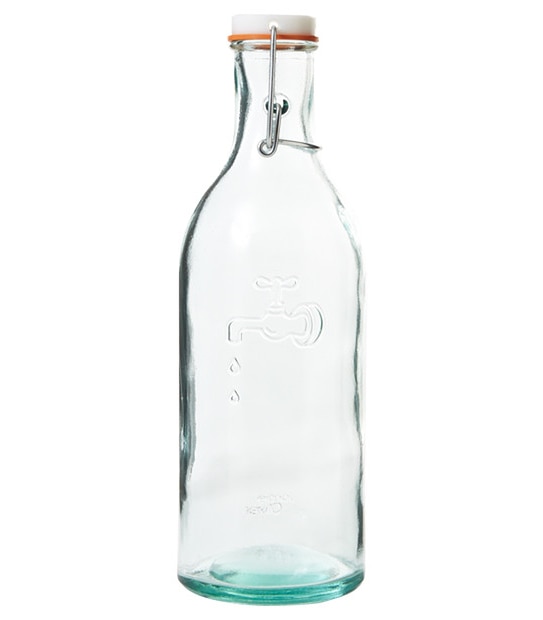 Jamie Oliver 100% Recycled Glass Water Bottle 970ml