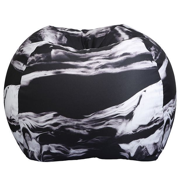 Black Marble 200L Bean Bag Cover | Target Australia