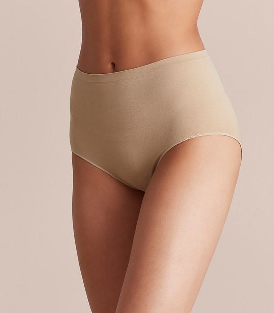 Ambra Seamless Singles Full Brief - Nude