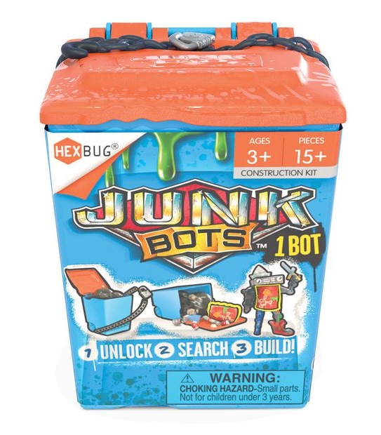 HEXBUG JunkBots Single Bin Construction Kit