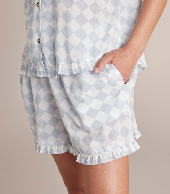 Lily Loves Woven Frill Sleep Set