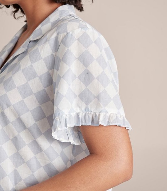 Lily Loves Woven Frill Sleep Set