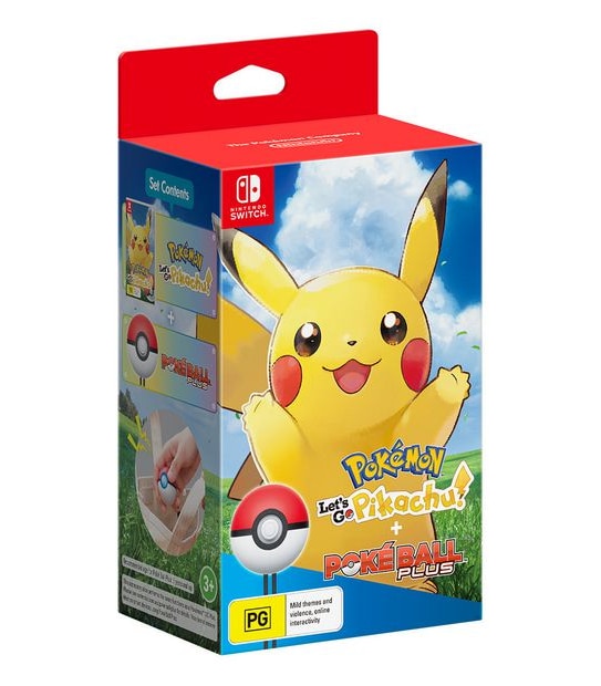 Pokémon: Let’s Go, Pikachu! with Poké Ball Plus