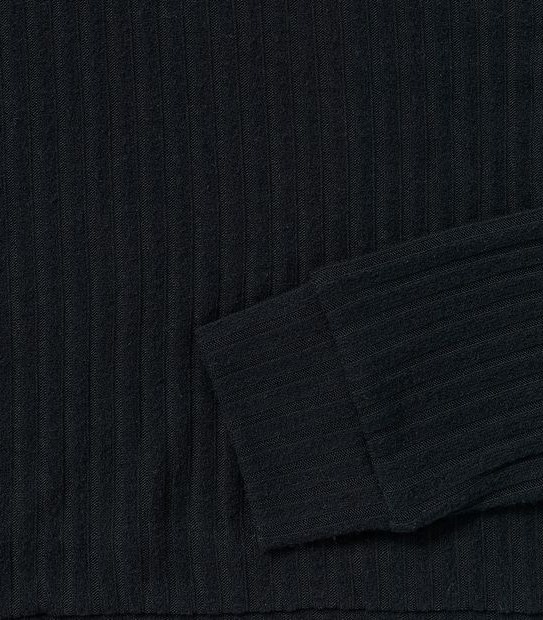 Rib Knit Hoodie