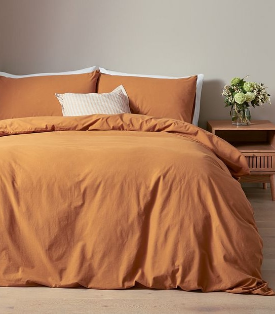 Arlo Stonewash Quilt Cover Set Target Australia