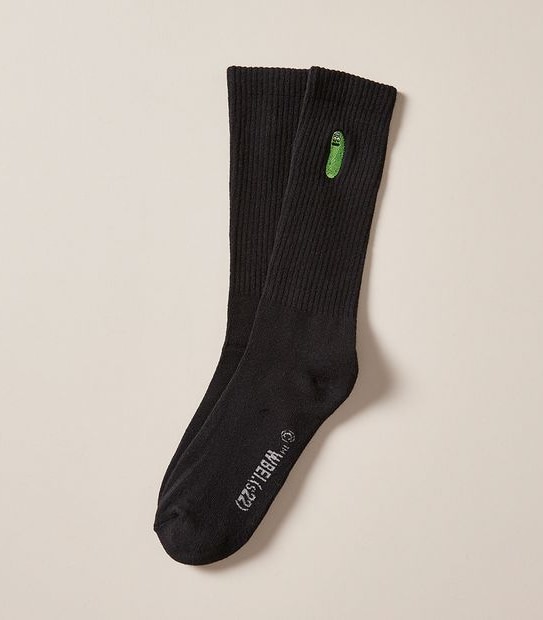 Swag Licensed Crew Socks Rick and Morty&trade; Pickle Rick