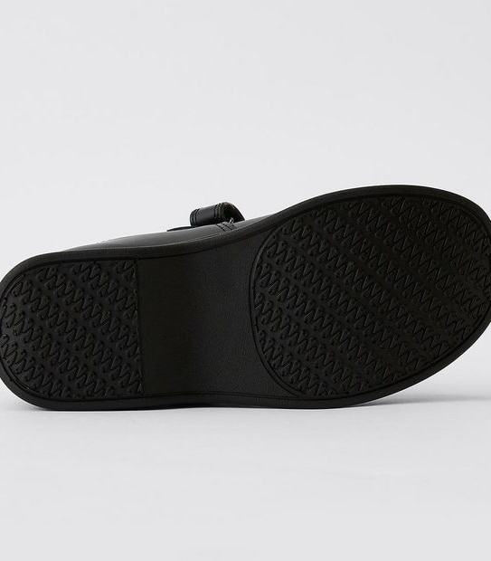 Elexus Junior Leather School Shoes