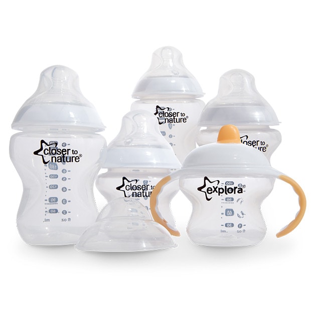 tommee tippee closer to nature bottle feeding starter kit