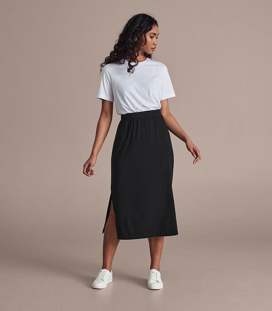Jersey Midi Skirt