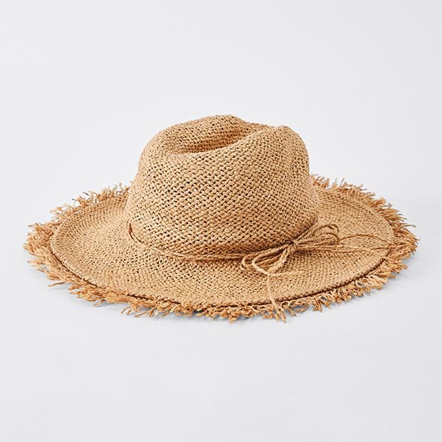 Hulah Frayed Edge Fedora Hat | Target 