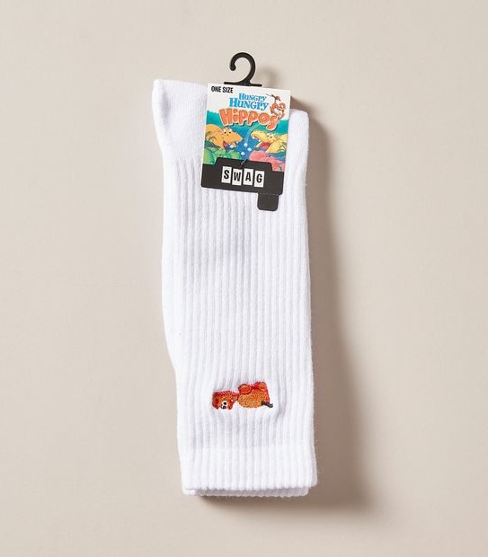 Swag Licensed Crew Socks - Hungry Hippos