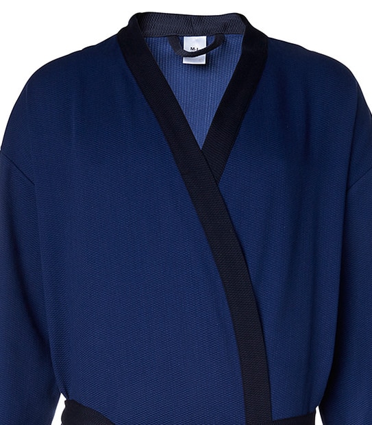 Men's Waffle Gown - Twilight Blue
