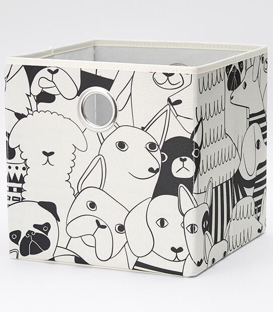 Pooches Single Folding Fabric Cube