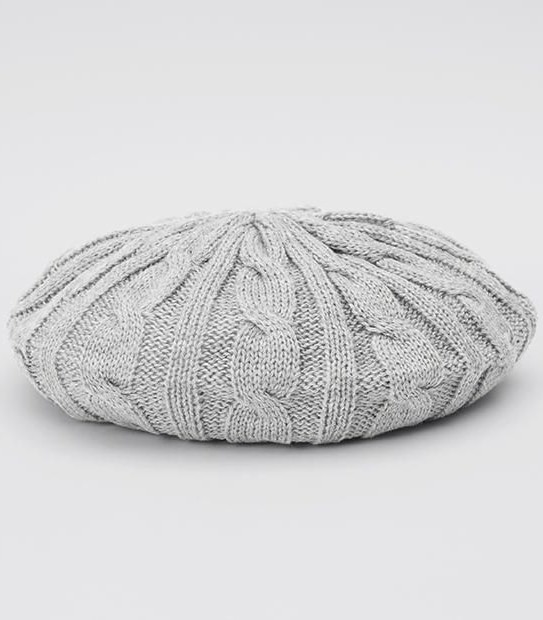 Helena Cable Knit Beret