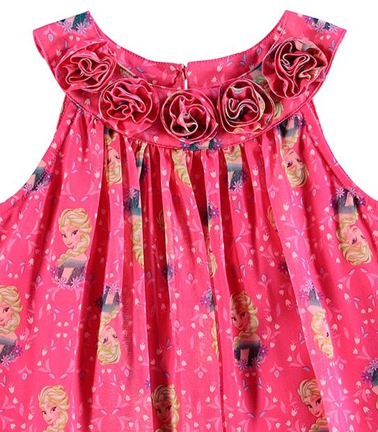 Girls' Disney Frozen Print Dress