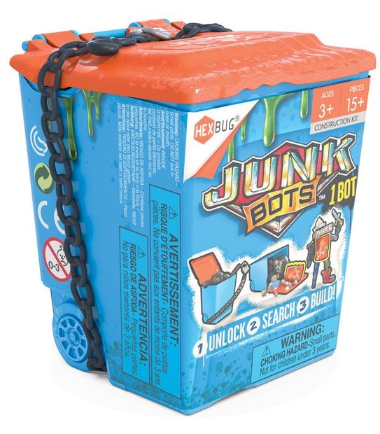 HEXBUG JunkBots Single Bin Construction Kit