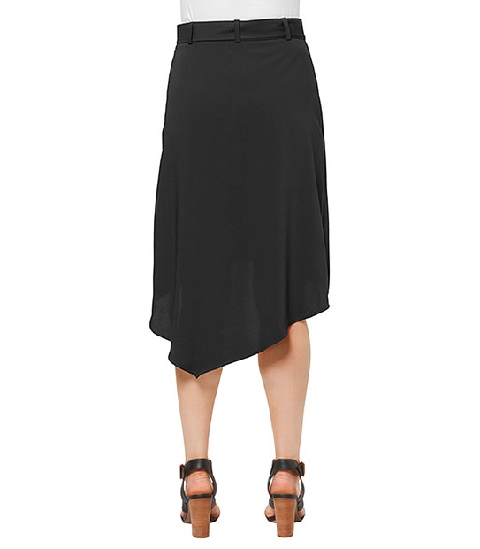 Asymmetrical Skirt - Black 4 of 5