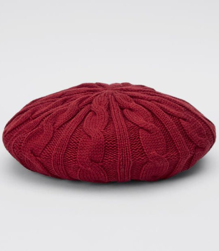 Helena Cable Knit Beret Target Australia