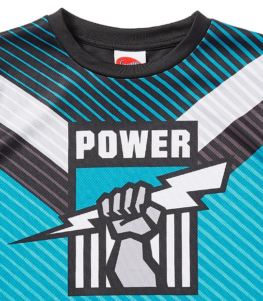 AFL Port Adelaide Short Sleeve Youth T-Shirt