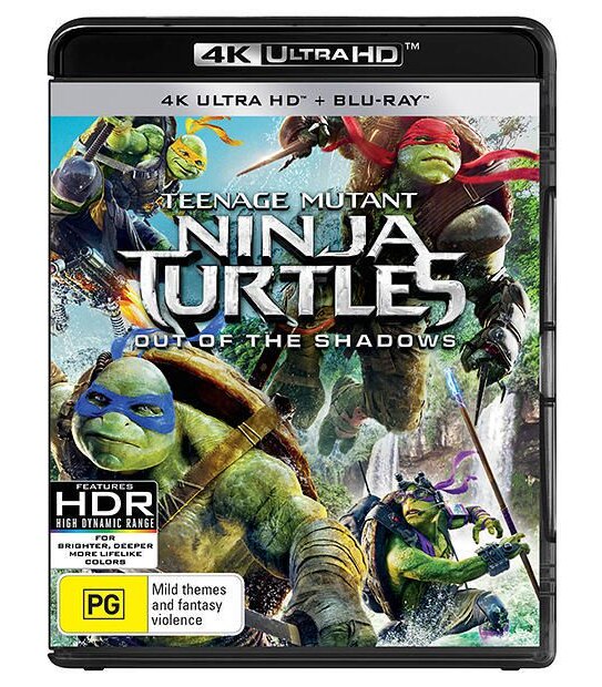 Teenage Mutant Ninja Turtles: Out Of The Shadows - Blu-Ray