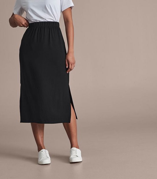 Jersey Midi Skirt