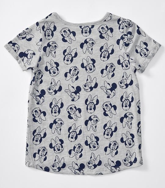 Disney Minnie Mouse  Bow Short Sleeve T-Shirt 2 of 3