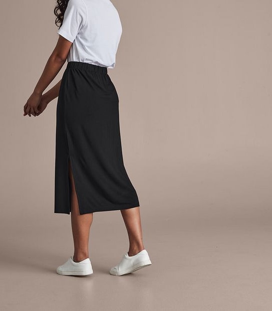 Jersey Midi Skirt