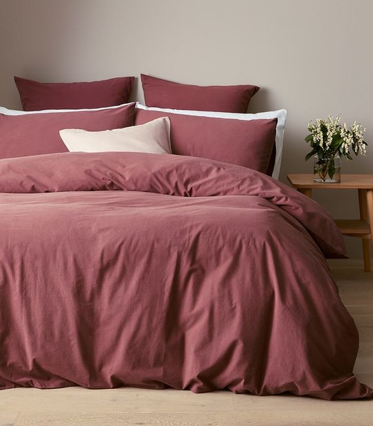 Arlo Stonewash Quilt Cover Set Queen Bed Target Australia