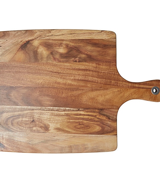 Square Acacia Paddle Board 30x42cm 