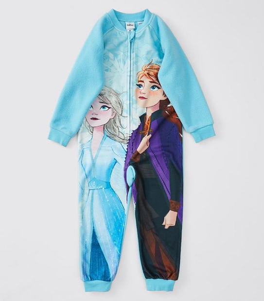 Disney Frozen Sleepsuit Onesie - Blue