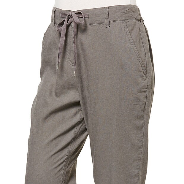 Linen Harem Pants - Grey | Target Australia