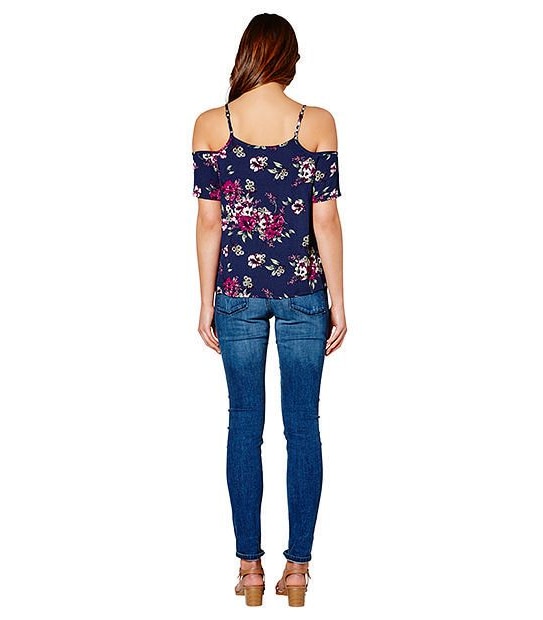 Lily Loves Cold Shoulder Top