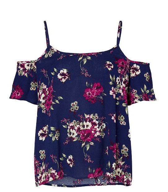Lily Loves Cold Shoulder Top