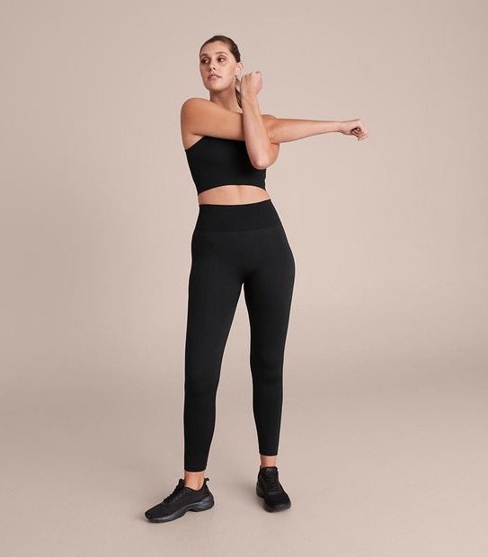 Active Seamfree Ribbed 7/8 Length Tights 4 of 5