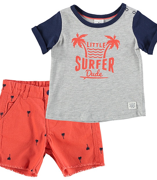 Boys' 2 Piece T-Shirt And Shorts Set