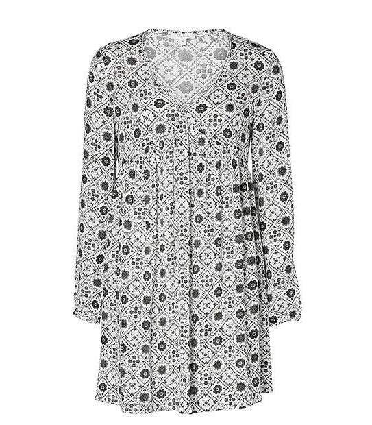 Lily Loves Peasant Dress - White
