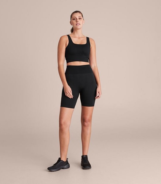 Active Seamfree Ribbed Bike Shorts
