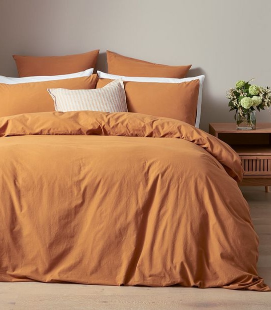 Arlo Stonewash Quilt Cover Set Target Australia