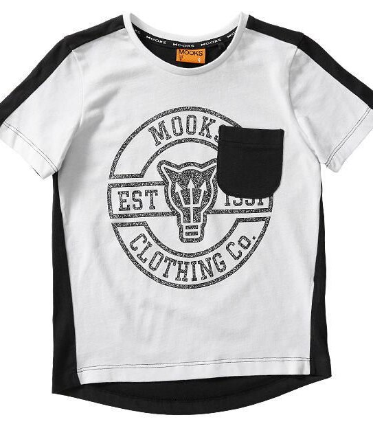MOOKS Short Sleeve Slouch Fit Top