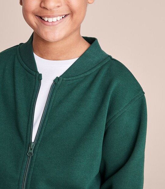 School Bomber Fleece Jacket