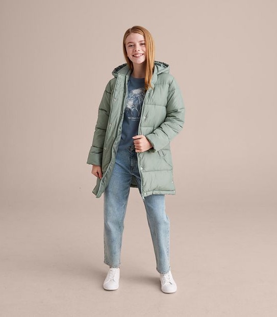 Hooded Longline Jacket