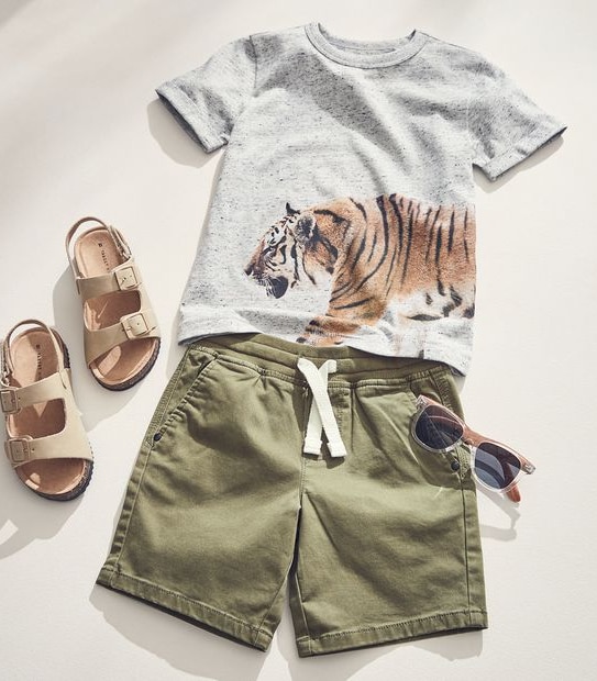 Pull On Chino Short