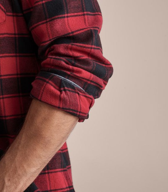 Long Sleeve Flannelette Shirt
