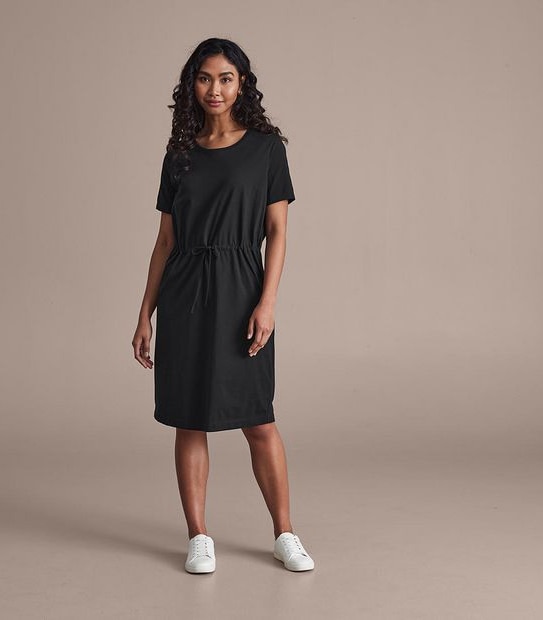 Organic Cotton Waisted Dress
