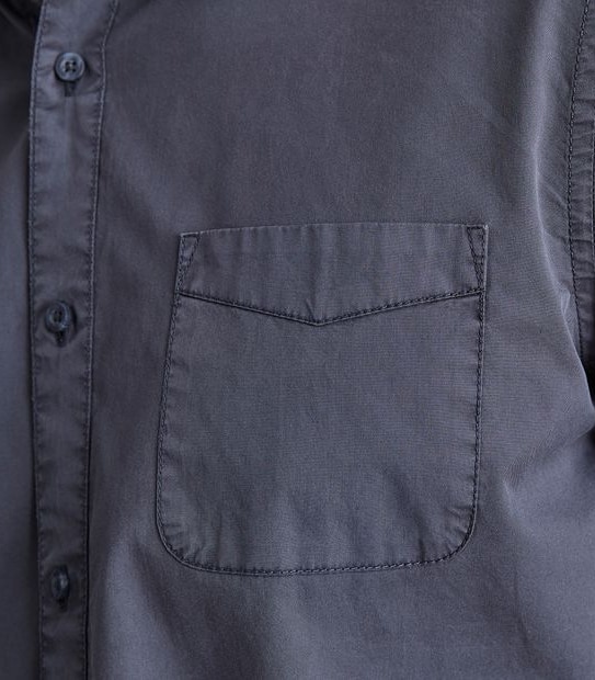 Long Sleeve Garment Dye Shirt
