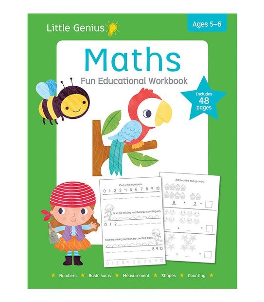 Little Genius Maths Learning Workbook