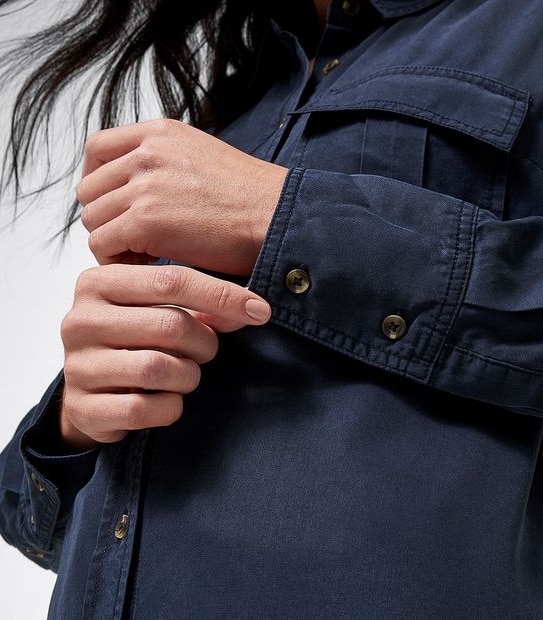 Utility Resort Shirt - Navy Blue