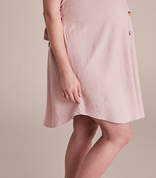 Maternity Shirt Dress
