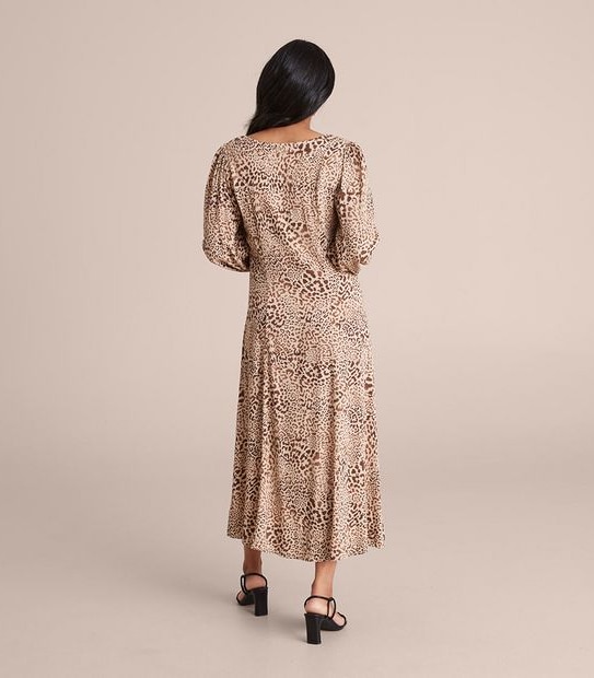 Dannii Minogue Petites Animal Print Dress