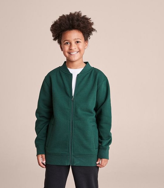 School Bomber Fleece Jacket
